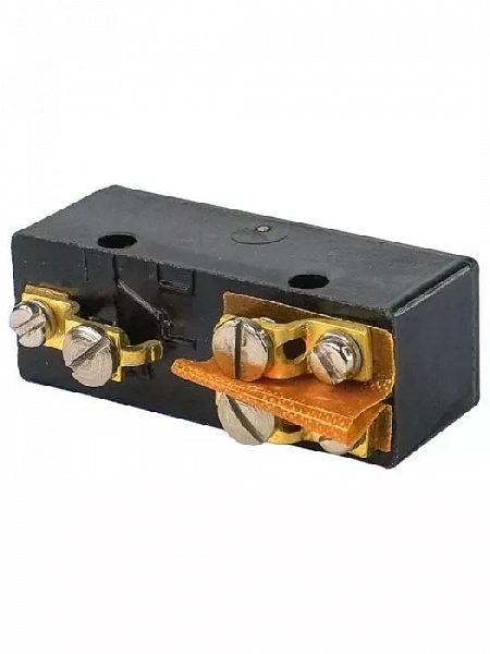 Микровыключатель МП 2102Л УХЛ3 исп. 03.1А 2-х пол. 10А 660В 1з+1р IP00 толкатель с увеличенным рабочим ходом базовый винты Электротехник ET004052