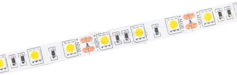 Лента светодиодная LED LSR-5050WW60-14.4-IP20-12В (уп.3м) IEK LSR2-1-060-20-3-03