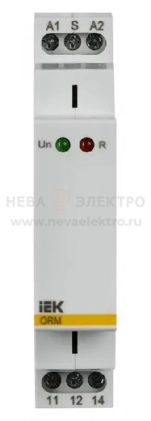 Реле импульсное ORM 1 конт. 12-240В AC/DC IEK ORM-01-ACDC12-240V
