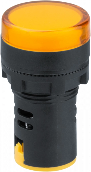 Лампа индикаторная 82 802 NBI-I-AD22-230-Y d22мм 230В AC/DC жел. Navigator 82802