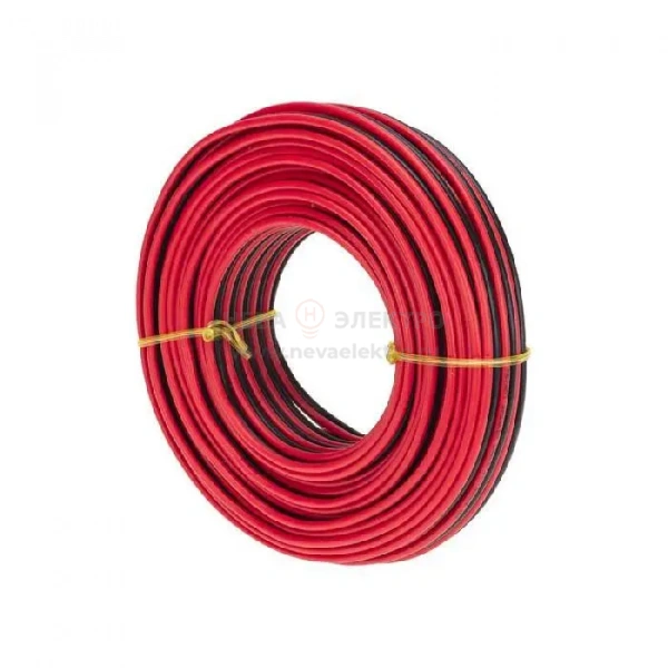 Кабель Stereo 2х1.50 красн./черн. (уп.20м) Rexant 01-6106-3-20