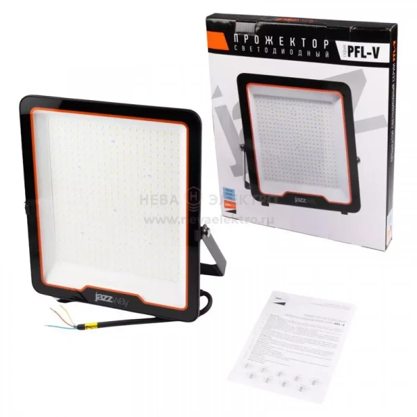 Прожектор светодиодный PFL-V 300Вт 6500К IP65 ДО Pro JazzWay 5045019