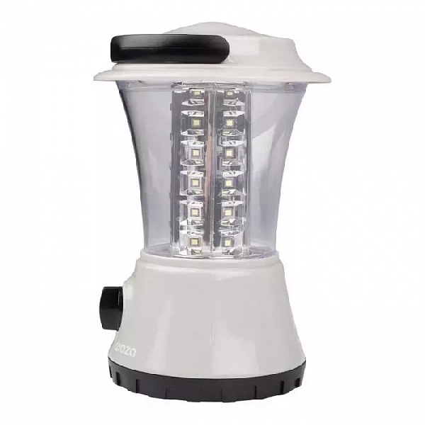 Фонарь аккумуляторный кемпинговый AccuF5-L36-gy 36LED аккум. 4В 1.6А.ч 10проц. 16ч/100проц. 2ч индикатор зарядки диммер сер. ФАZА 5027602