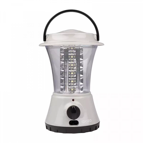 Фонарь аккумуляторный кемпинговый AccuF5-L36-gy 36LED аккум. 4В 1.6А.ч 10проц. 16ч/100проц. 2ч индикатор зарядки диммер сер. ФАZА 5027602