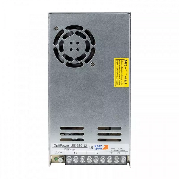 Блок питания панельный OptiPower LRS 350-12 29A КЭАЗ 328888